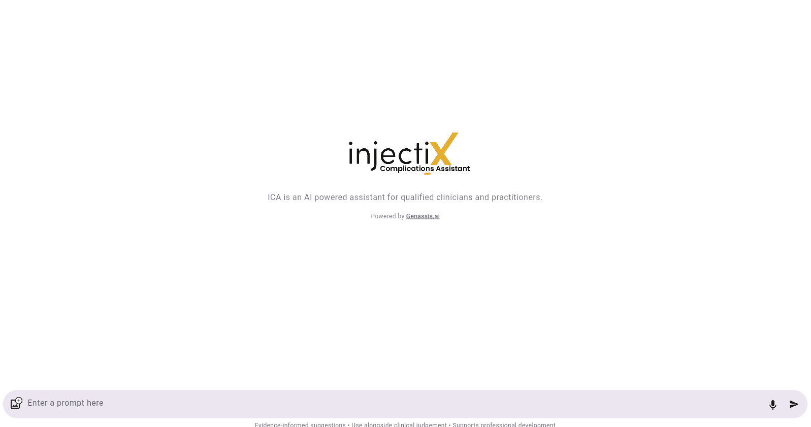 ICA Assistant Interface
